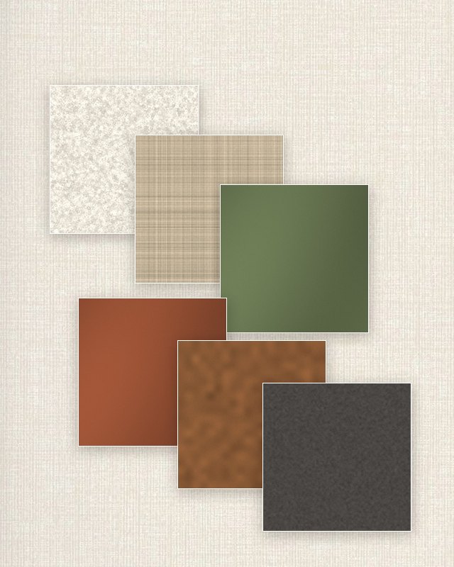 KNEHLER textiles: linen, bouclé and velvet swatches